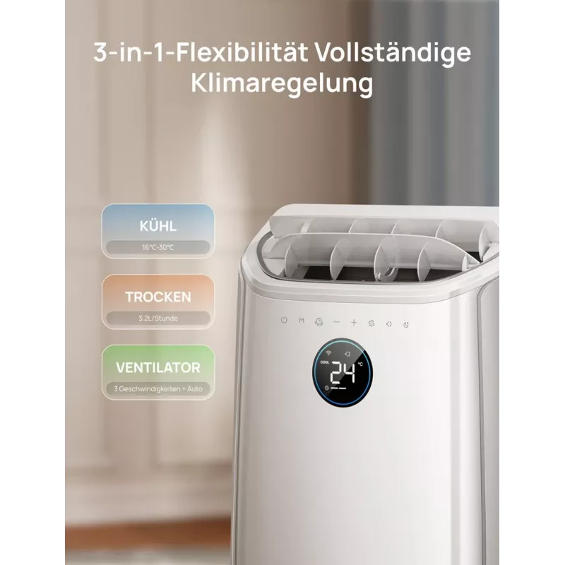 Dreo - Tragbare Klimaanlage, AC515 - Smart (Frachtzustellung)