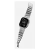 NOMAD Stratos Band - Titanarmband für Apple Watch 49mm mit FKM (naturfarbenes Titan, schwarzes FKM)