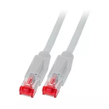 EFB RJ45 Patchkabel Cat.6A S/FTP LSZH Draka UC900 TM21 Grau 25m