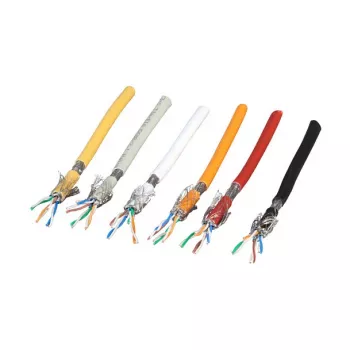 EFB Meterware Cat.7, S/FTP, LSZH, pink, 100m Ring