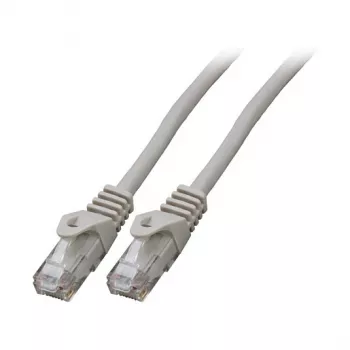 EFB RJ45 Patchkabel Cat.5e U/UTP LSZH CCA AWG24/7 Grau 0,5m