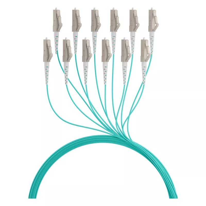 EFB Trunk Kabel U-DQ(ZN)BH OM3 12G (1x12) LC-LC 80m Dca LSZH