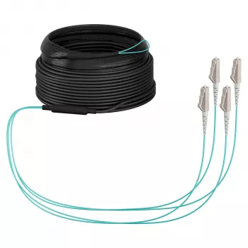 EFB Trunk Kabel U-DQ(ZN)BH OM3 4G (1x4) LC-LC 20m Dca LSZH
