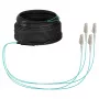 EFB Trunk Kabel U-DQ(ZN)BH OM3 4G (1x4) LC-LC 40m Dca LSZH