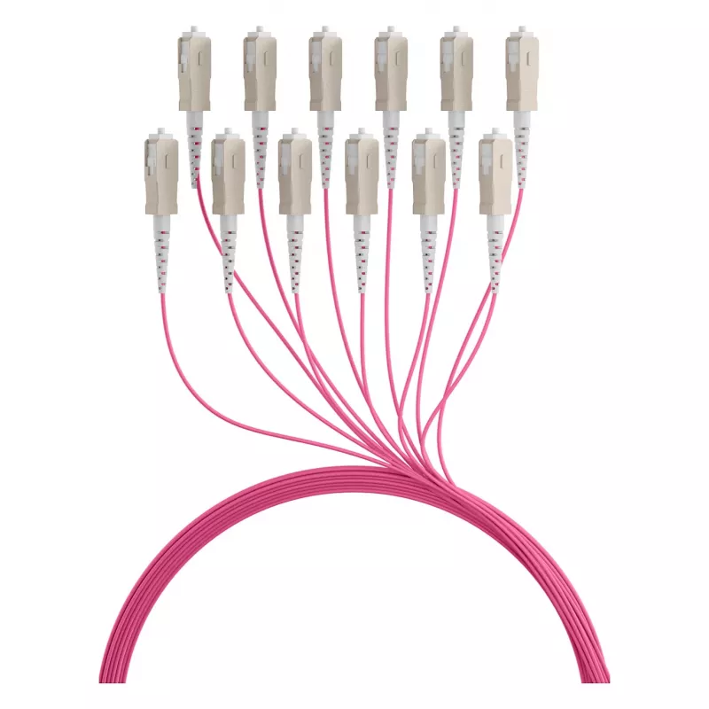 EFB Trunk Kabel U-DQ(ZN)BH OM4 12G (1x12) SC-SC 170m Dca LSZH