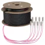 EFB Trunk Kabel U-DQ(ZN)BH OM4 8G (1x8) SC-SC 110m Dca LSZH