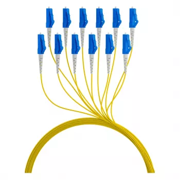 EFB Trunkkabel U-DQ(ZN)BH OS2 12E (1x12) LC-LC 160m Dca LSZH G657A1