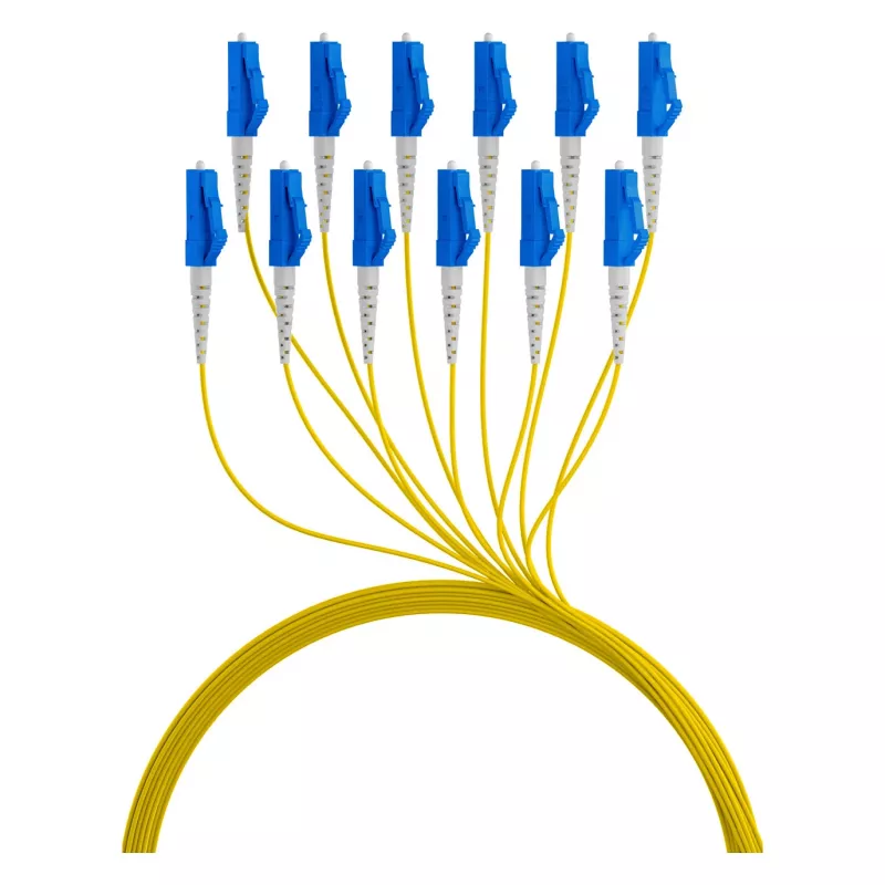 EFB Trunkkabel U-DQ(ZN)BH OS2 12E (1x12) LC-LC 160m Dca LSZH G657A1