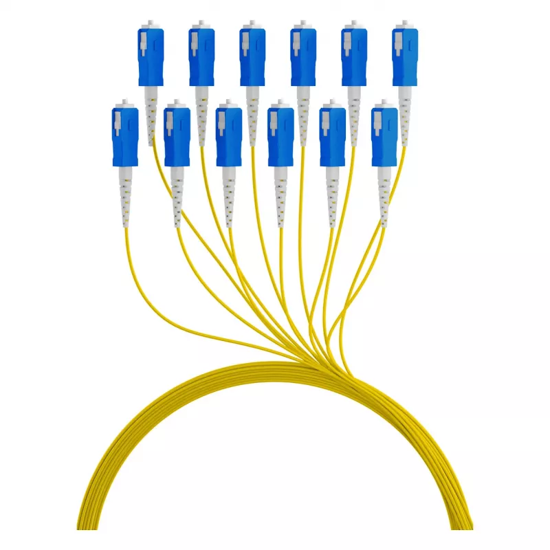 EFB Trunkkabel U-DQ(ZN)BH OS2 12E (1x12) SC-SC 140m Dca LSZH G657A1