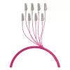 EFB Trunk Kabel U-DQ(ZN)BH OM4 8G (1x8) LC-LC 190m Dca LSZH