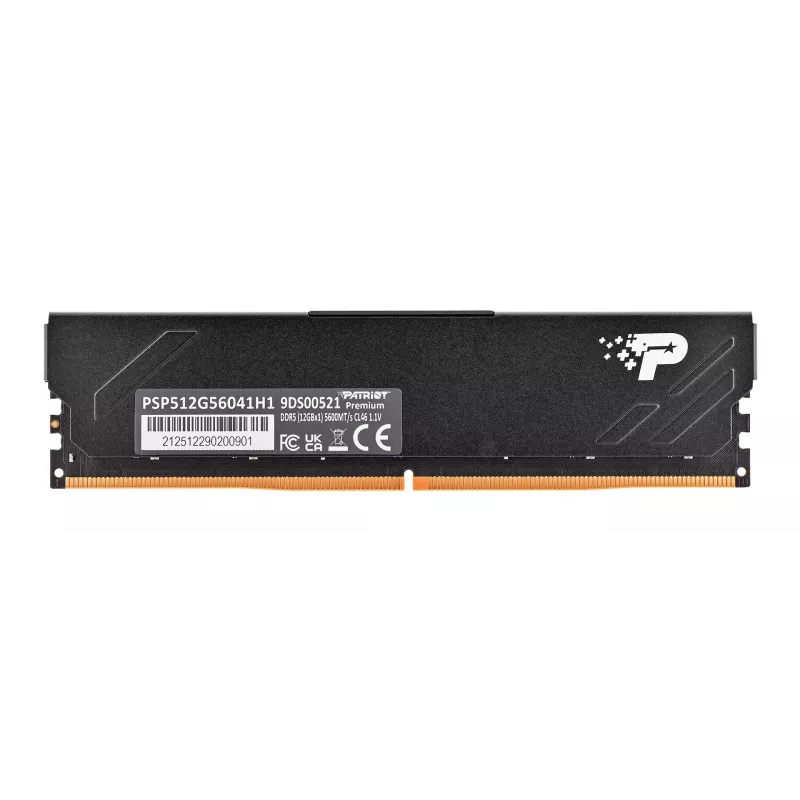 Patriot Premium Schwarz DDR5 12GB 5600MHz Radiator 1Rank