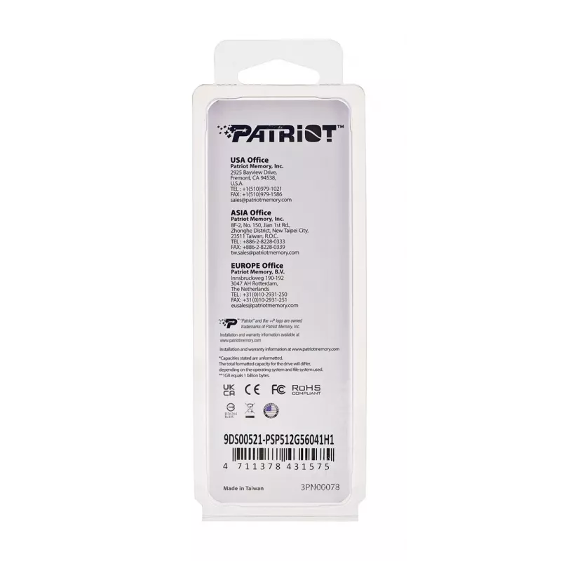 Patriot Premium Schwarz DDR5 12GB 5600MHz Radiator 1Rank