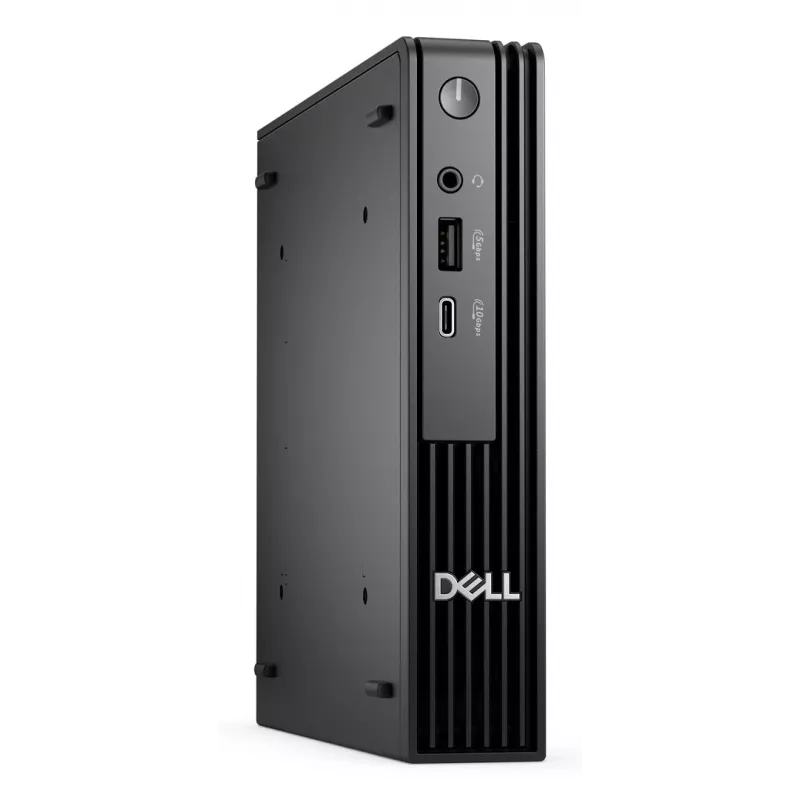 DELL Pro QCM1255 AMD Ryzen™ 3 PRO 8300GE 8 GB DDR5-SDRAM 512 GB SSD Windows 11 Pro Micro PC Mini PC Schwarz