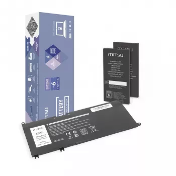 Akku für Dell Inspiron 15 5587, 7588 3600 mAh (55 Wh) 15,2 Volt