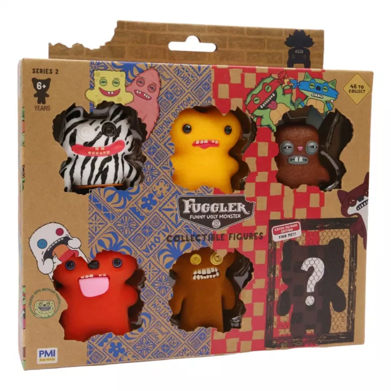 Fuggler S2 Figuren – 6er Deluxe-Box (Sortiment)
