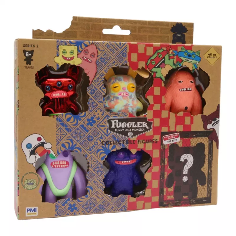 Fuggler S2 Figuren – 6er Deluxe-Box (Sortiment)