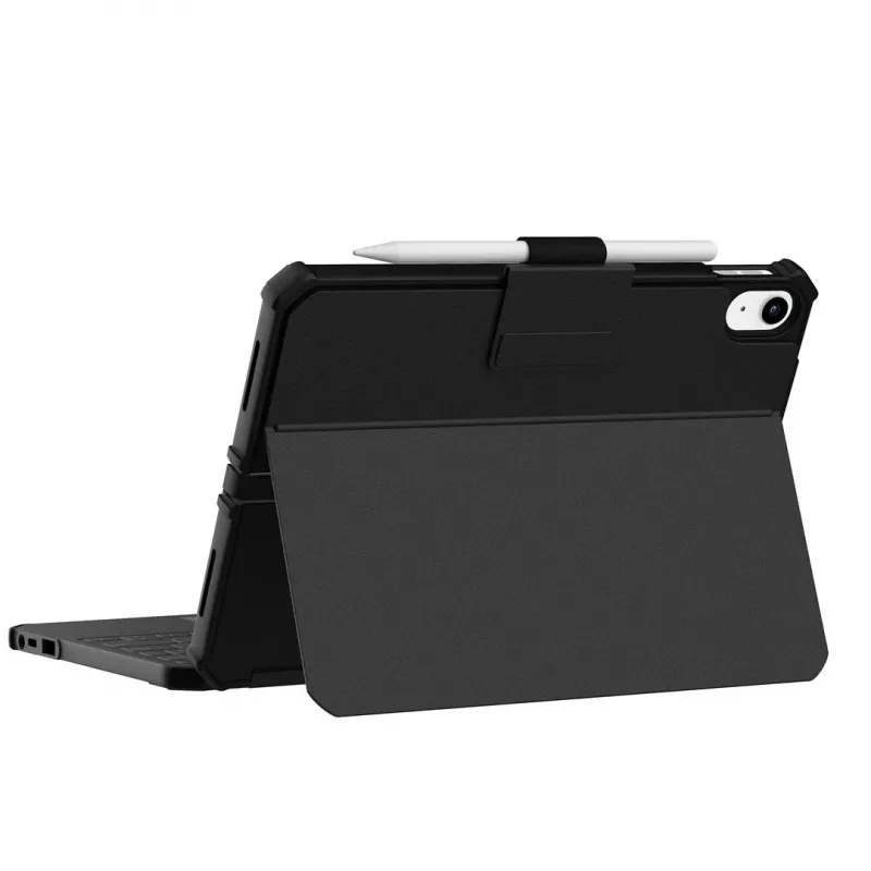 UAG USB-C Keyboard - obudowa ochronna z klawiaturą do iPad 10.9 10 gen. / 11 (A16) z uchwytem do Apple Pencil (black/gray)
