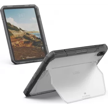 UAG Urban Armor Gear Trooper Case | Apple iPad 11 (2025) / iPad 10,9 (2022) | ice (transparent)/ash (Grau) | 124512114331 (124512114331)