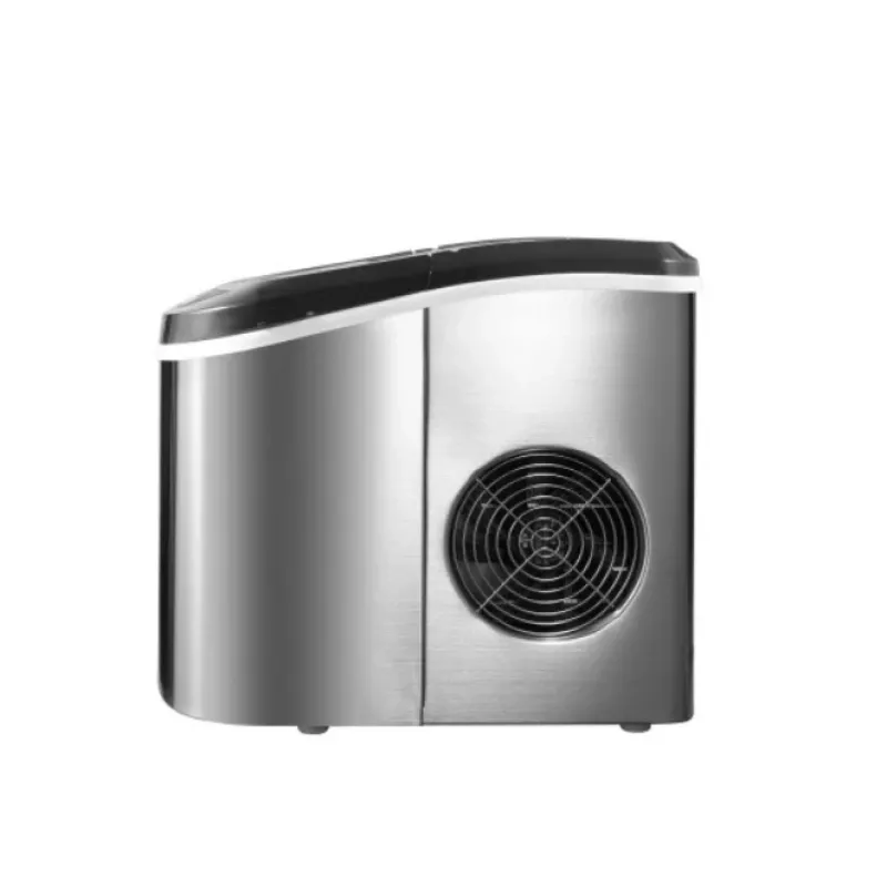 Tragbarer Eiswürfelbereiter LIN ICE PRO-S12 silber