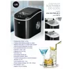 Tragbarer Eiswürfelbereiter LIN ICE PRO-B12 schwarz
