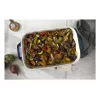 Staub Rechteckige Keramikform, dunkelblau, 34x24x7,6