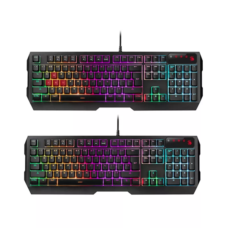 A4TECH BLOODY USB B1700 B140N +ES7 + BP-50M USB/ Esports Black USB Set (Tastatur+Maus+Pad) (EN)