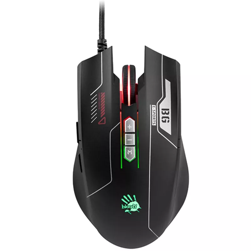 A4TECH BLOODY USB B1700 B140N +ES7 + BP-50M USB/ Esports Black USB Set (Tastatur+Maus+Pad) (EN)
