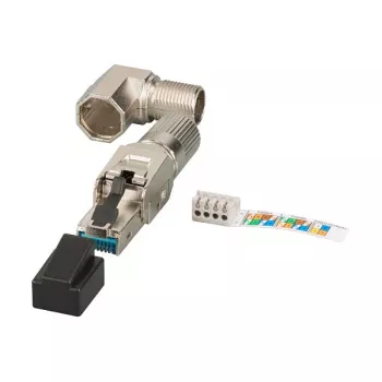 EFB Elektronik 88035P8.1 - RJ-45 - Silber - Stecker - Zink - Cat6 - 22/26