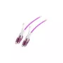 Glasfaser Duplex Jumper LC–LC OM4 7,5 m mit Push/Pull-Lasche, EFB Elektronik