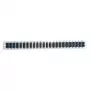 Frontplatteneinsatz EFB Elektronik SB-FP-S-24SC-D-V-OS2 — 24× SC-Duplex-Kupplungen, OS2, vertikal, schwarz