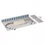 Fiber-Spleißbox EFB Elektronik BA71921L24, LC 9/125µm OS2, 24 Pigtails getrennt, 12 Koppler, ausziehbar