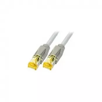EFB-Elektronik RJ45 Patchkabel Cat.6A S/FTP LSZH Datwyler 7702 TM31 Grau 1m Hersteller: EFB Elektronik (K8580GR.1)