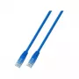 EFB-Elektronik RJ45 Patchkabel Cat.6 U/UTP PVC CCA Blau 1m Hersteller: EFB Elektronik (K8100BL.1)