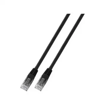 EFB-Elektronik RJ45-Patchkabel Cat.6 U/UTP PVC CCA schwarz 1,5 m Hersteller: EFB Elektronik (K8100SW.1,5)