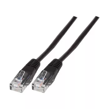 EFB-Elektronik Modular Kabel RJ45 (8/4) - RJ45 (8/4), vergossen, schwarz, 2 m Hersteller: EFB Elektronik (K2422.2)