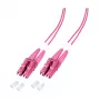EFB Elektronik O0319.0,5-1.2 Glasfaserkabel 0,5 m 2x LC OM4 Violett (O0319.0,5-1.2)