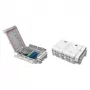 FTTH IP65 Outdoor Glasfaser-Abschlussbox Hersteller FTTH-BOX-OUT-5 für 48 Fasern, 24 Adapter, Spleißkassette inklusive