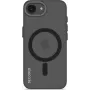 Decoded Durchsichtige Hülle für iPhone 16e, matt schwarz transparent