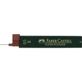 Mechanische Minen Faber-Castell 0,5 mm B (2 Packungen, schwarz)