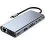 VALUE USB-C-Dockingstation 11-in-1, 4K30 1x(HDMI/VGA/GbE), USB(3xA,1xC,1xC PD) (12.99.1143)