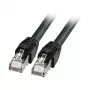 EFB-Elektronik RJ45 Patchkabel Cat.8.1 S/FTP LSZH BC schwarz 3m