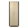 APC NetShelter - Schrank (horizontal) - schallisoliert - AC 230 V - Ahorn - 38U - 48,3 cm (19 Zoll)
