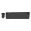 Gembird KBS-WPS-01 kabelloses Tastatur-Maus-Set, Englisch, schwarz
