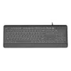 Tastatur Multimedia USB ENG/SCHWARZ KB-UML-04 Gembird