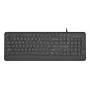 Tastatur Multimedia USB ENG/Schwarz KB-MCH-05 Gembird