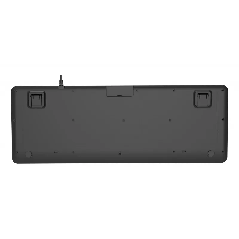 Tastatur Multimedia USB ENG/Schwarz KB-MCH-05 Gembird