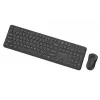 Gembird KBS-WPS-01-CYRL kabelloses Tastatur-Maus-Set, kyrillisch, schwarz