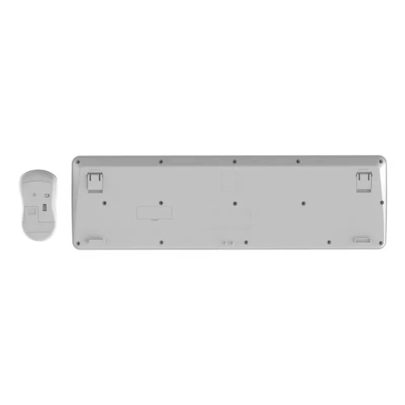 Tastatur +Maus Funk ENG/WH KBS-WPS-01-W Gembird