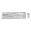 Gembird KBS-WPS-01-W-CYRL kabelloses Tastatur-Maus-Set, kyrillisch, weiß