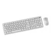 Gembird KBS-WPS-01-W-CYRL kabelloses Tastatur-Maus-Set, kyrillisch, weiß